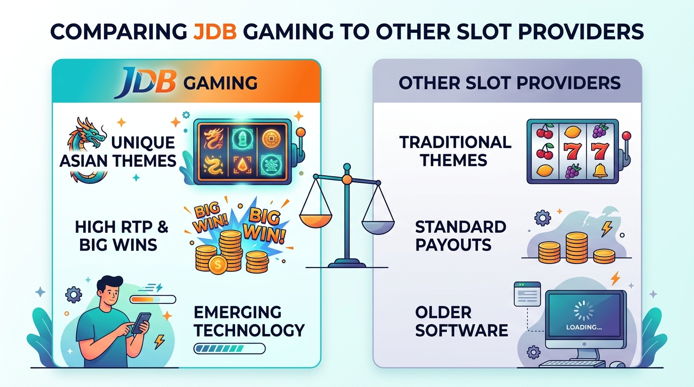 JDB Gaming ဆိုတာ ဘာလဲ? (ခြုံငုံသုံးသပ်ချက်)